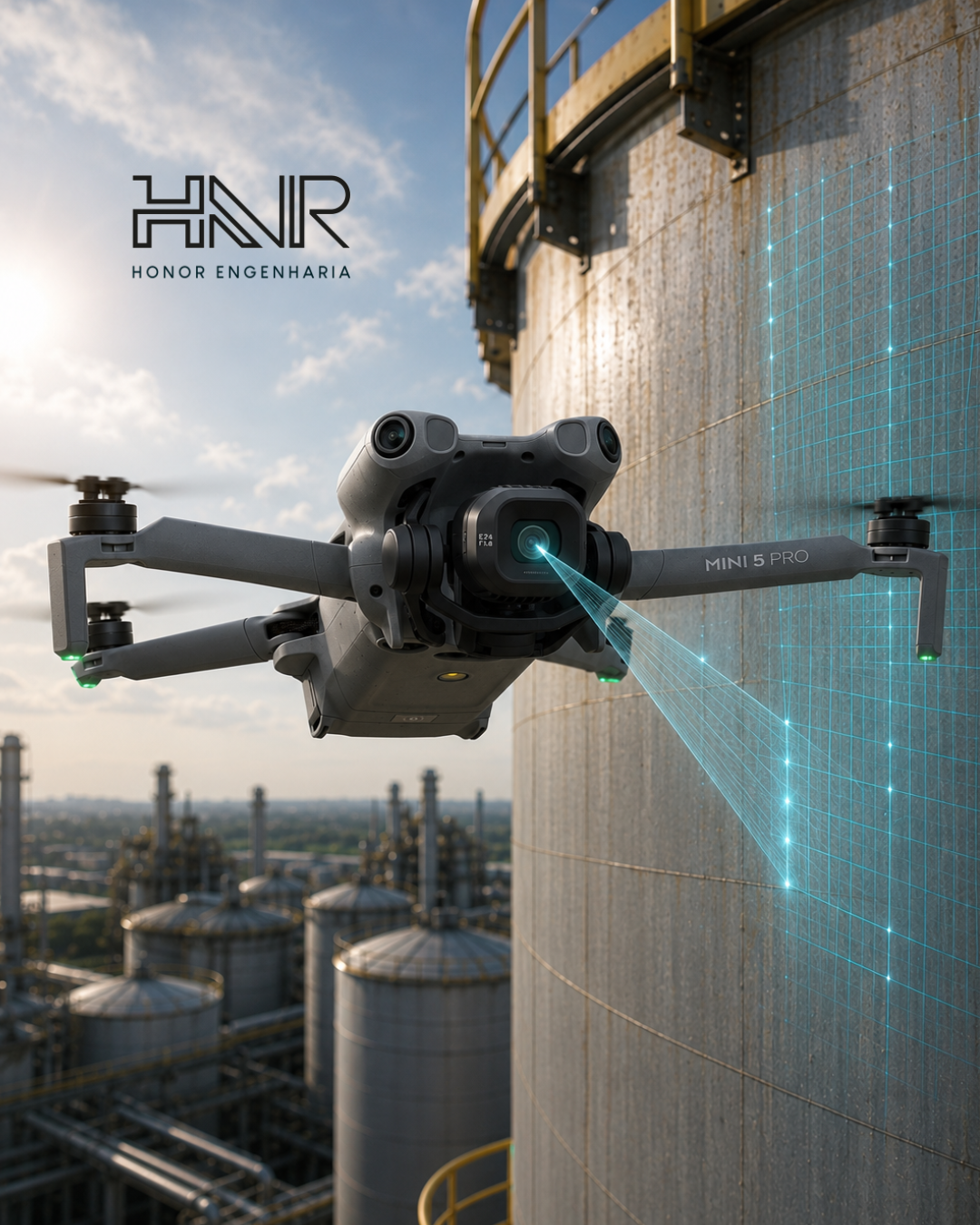 Inspeção por drone Honor